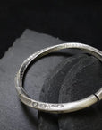 Mobius ring silver bracelet UNISEX