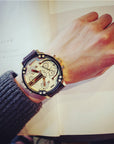 Men watch