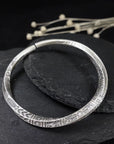 Mobius ring silver bracelet UNISEX