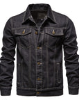 Men's Denim Jacket Cotton Casual Slim Jacket Men