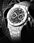 Men’s Multifunction Waterproof Luminous Chronograph Watch – 42mm Quartz Calendar Stainless Steel Strap Sport Business Timepiece