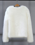 Fashionable imitation fox fur coat fur coat fur coat fur coat short style