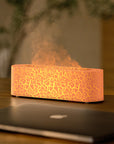 Creative Lava Colorful Flame Aroma Diffuser Desktop Atmosphere Humidifier