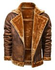 Men Suede Leather Jacket