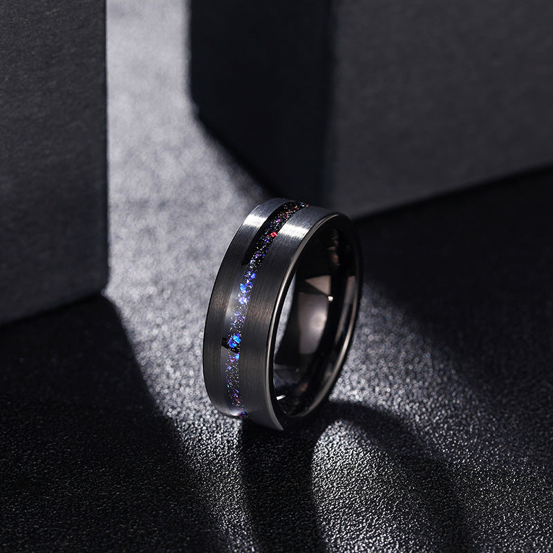 Galaxy Tungsten Ring Men