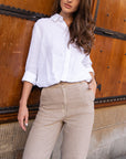 Women's Pure Linen Shirt