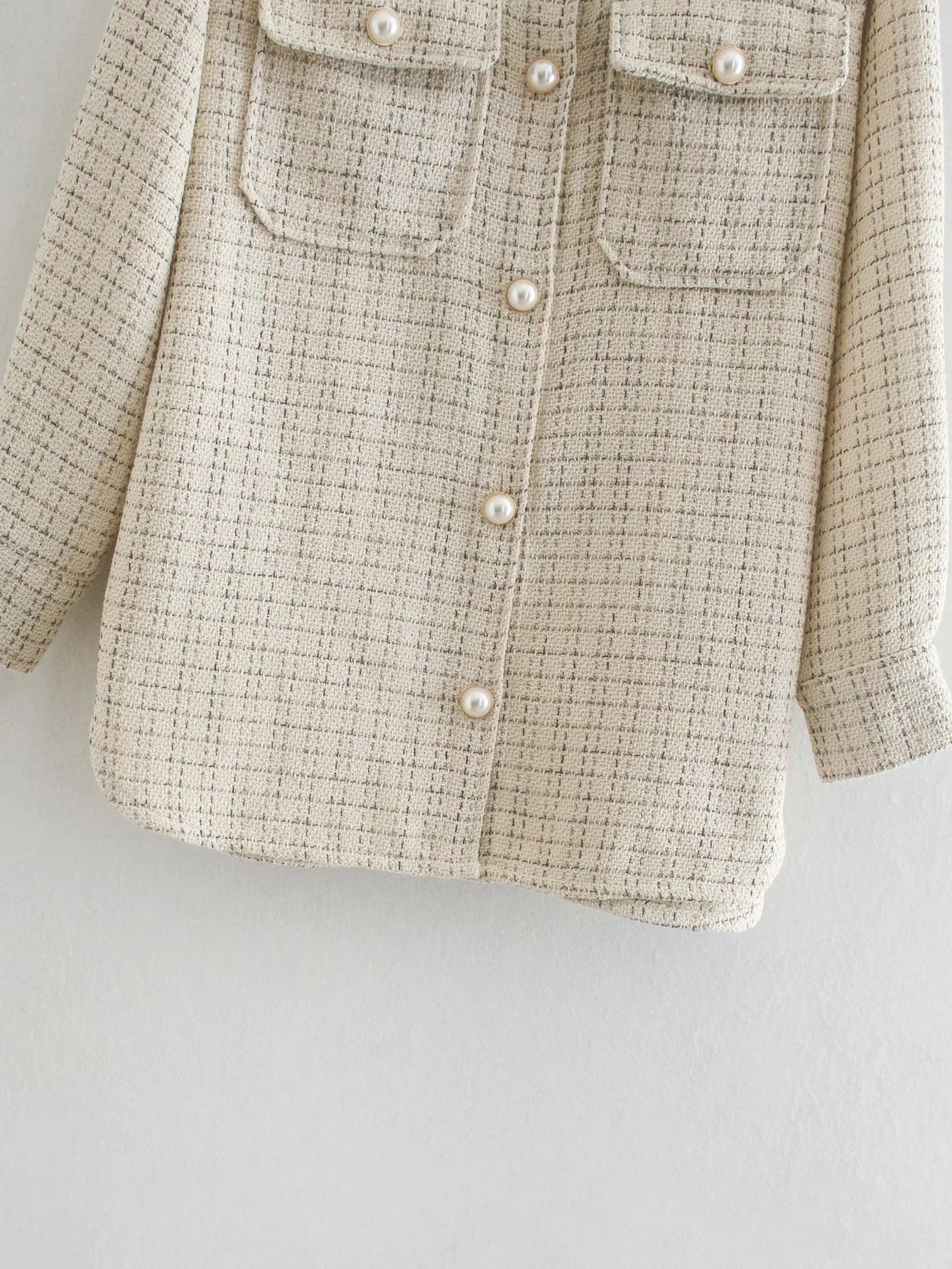 Women Plaid Pattern Thick SHIRT