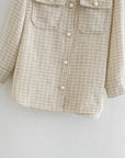 Women Plaid Pattern Thick SHIRT