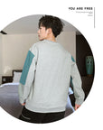 Men's Spring And Autumn New Long-sleeved Round Neck Bottoming Shirt