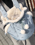 Pet Supplies Go Out Portable Backpack Cat Warm Chest Bag