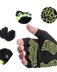 Fingerless Outdoor Sports Bike Lighting Gloves