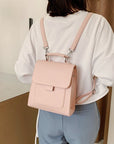 Ladies Fashion Backpack Shoulder Bag Can Shoulder Simple Messenger Bag