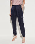 Women’s Micro-Elastic High-Waist Slimming Straight Pants – Casual Comfort & Flattering Fit