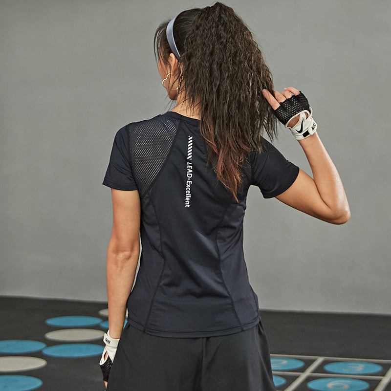 Women Slim Fit Running Quick Drying T Shirt