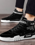 Outdoor simple Shoes Men Breathable CasualComfortable Shoes Men Comfortable High-Top Men Sneakers