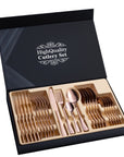 Stainless Steel Cutlery Set 24-Piece Gift Cutlery Steak Cutlery Gift Box