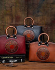 Vintage Ladies Bag Genuine Leather