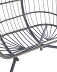 2 Person Outdoor Rattan Hanging Chair ( USA ONLY + 3 TO 5 DAYS SHIPPING)