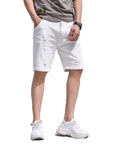 Men's denim shorts