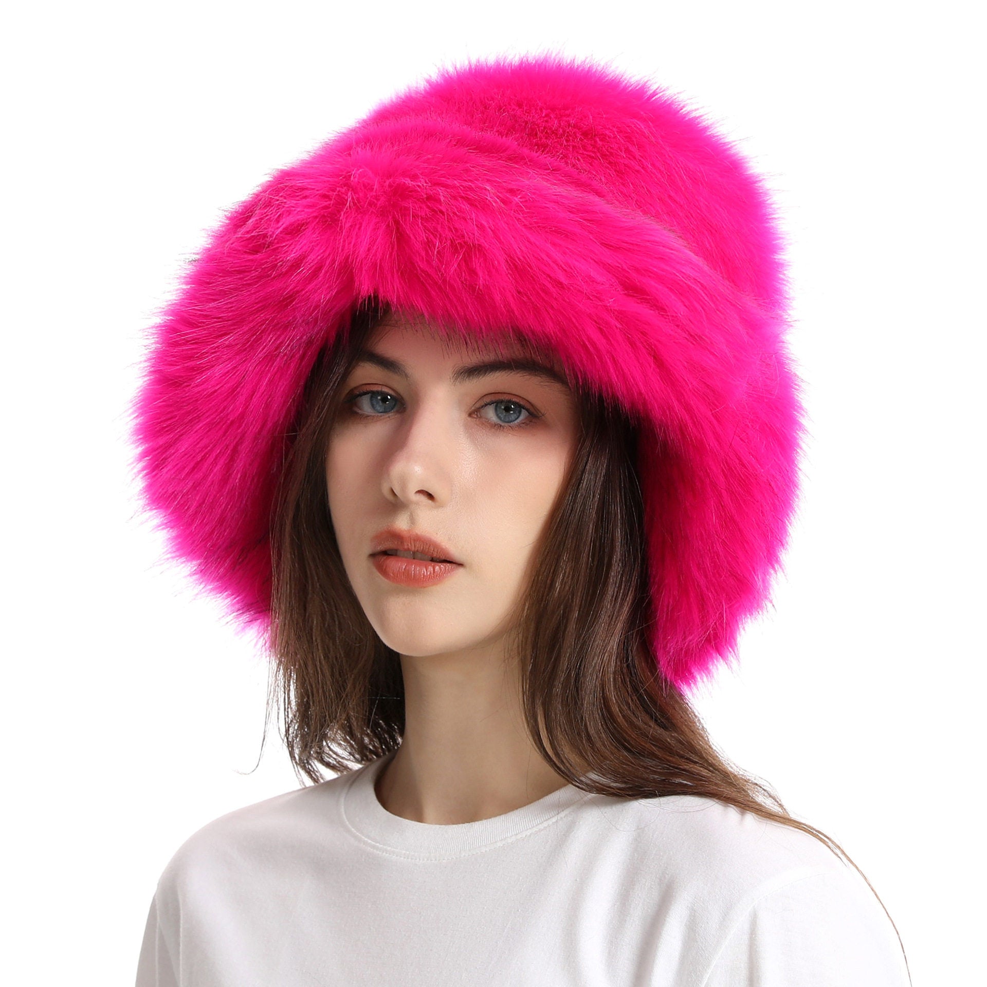 WOMEN'S Winter Warm Thickened Faux Fur Hat – Cozy Elegance with European Style