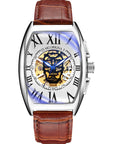 Hollow Transparent Bottom Men's Mechanical Watch