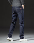 Men's Lambswool Fleece Padded Jeans Winter