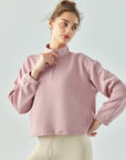 Collar Half Zipper Sweater