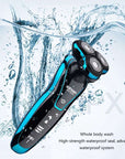 4D floating shaver