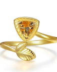 Natural Citrine Ring FOR WOMEN