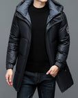 Men's Duck Down Warm Thick Coat