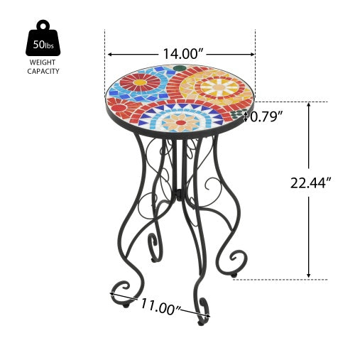 Outdoor Side Table ( USA ONLY + 3 TO 5 DAYS SHIPPING)