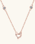 Heart-shaped Pendant Clavicle Chain