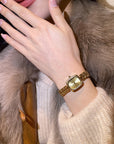 ✨ Petite Cube Sugar Light Luxury Women’s Watch