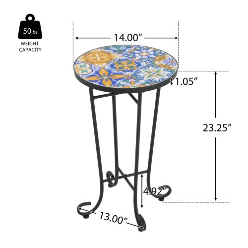 Patio Side Table ( USA ONLY 3 TO 5 DAYS SHIPPING)