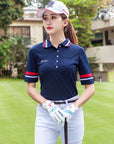 New Golf Apparel Ladies Short Sleeve Sports T-shirt