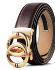 Automatic Alloy Buckle Cowhide Genuine leather Men's Belt