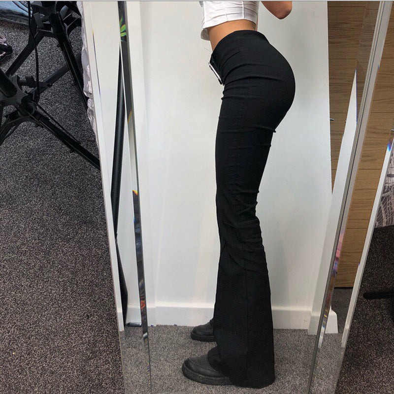 Women Bottoming Black pants