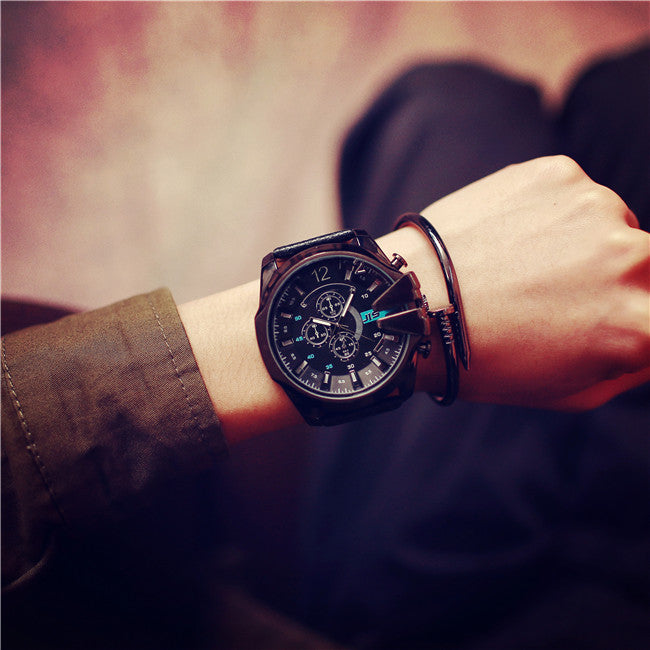 Men watch