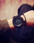 Men watch