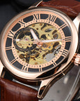 Men's Mechanical Watch Roman Scale Waterproof