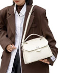 Genuine Leather High-grade Sentong Handheld Versatile Light Luxury Messenger Bag