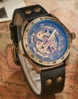 Men's Fashion Hollowed-out Automatic Mechanical Watch