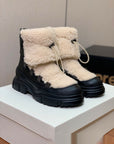 Winter Fur Ankle Boots For Women