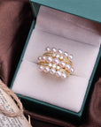 Freshwater Pearl Multi-Bead Ring