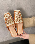 Women's Closed Toe Half Slippers For Summer