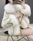 Fur Women's Fur Imitation Fox Fur Jacket