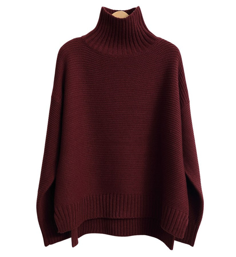 Women’s Cashmere Turtleneck Sweater – Luxe Comfort Redefined