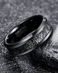 Tungsten Steel Ring Men's