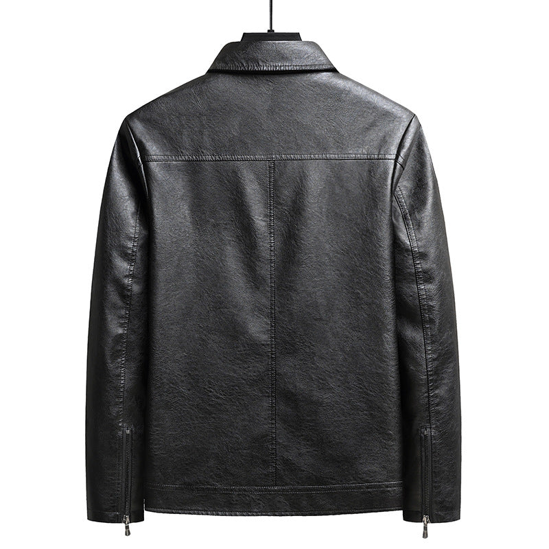 Men&#39;s Thin Leather Jacket