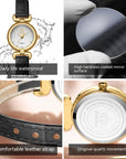 Retro Lightweight Small Kit Exquisite Watch Women's Belt Quartz Watch